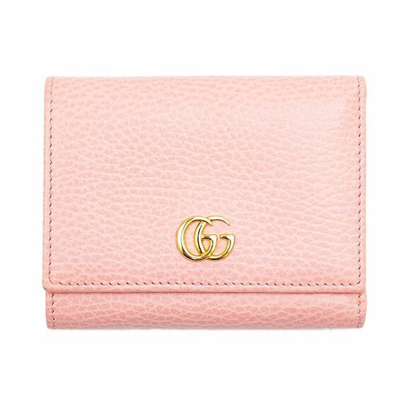 Gucci GG Marmont Leather Trifold Wallet - Picture 1 of 10